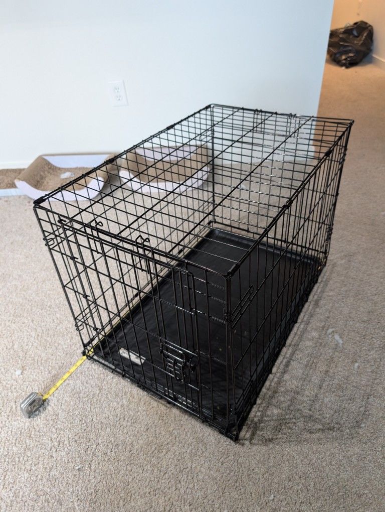 30 Inch Single Door Folding Crate