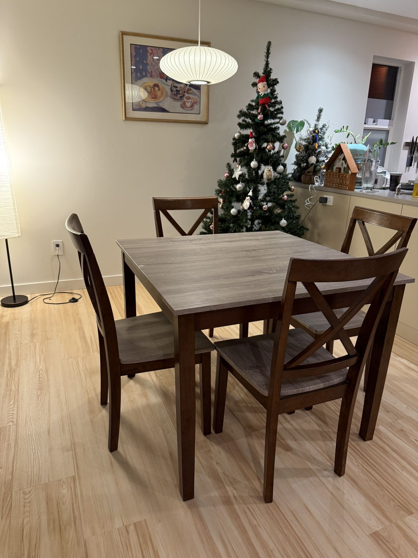 Dining Set Table And 4 Chairs For Only $75
