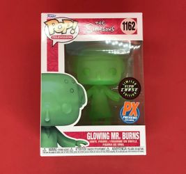 Funko Pop! Television Mr. Burns #1162 Glow in the Dark Chase PX Exclusive
