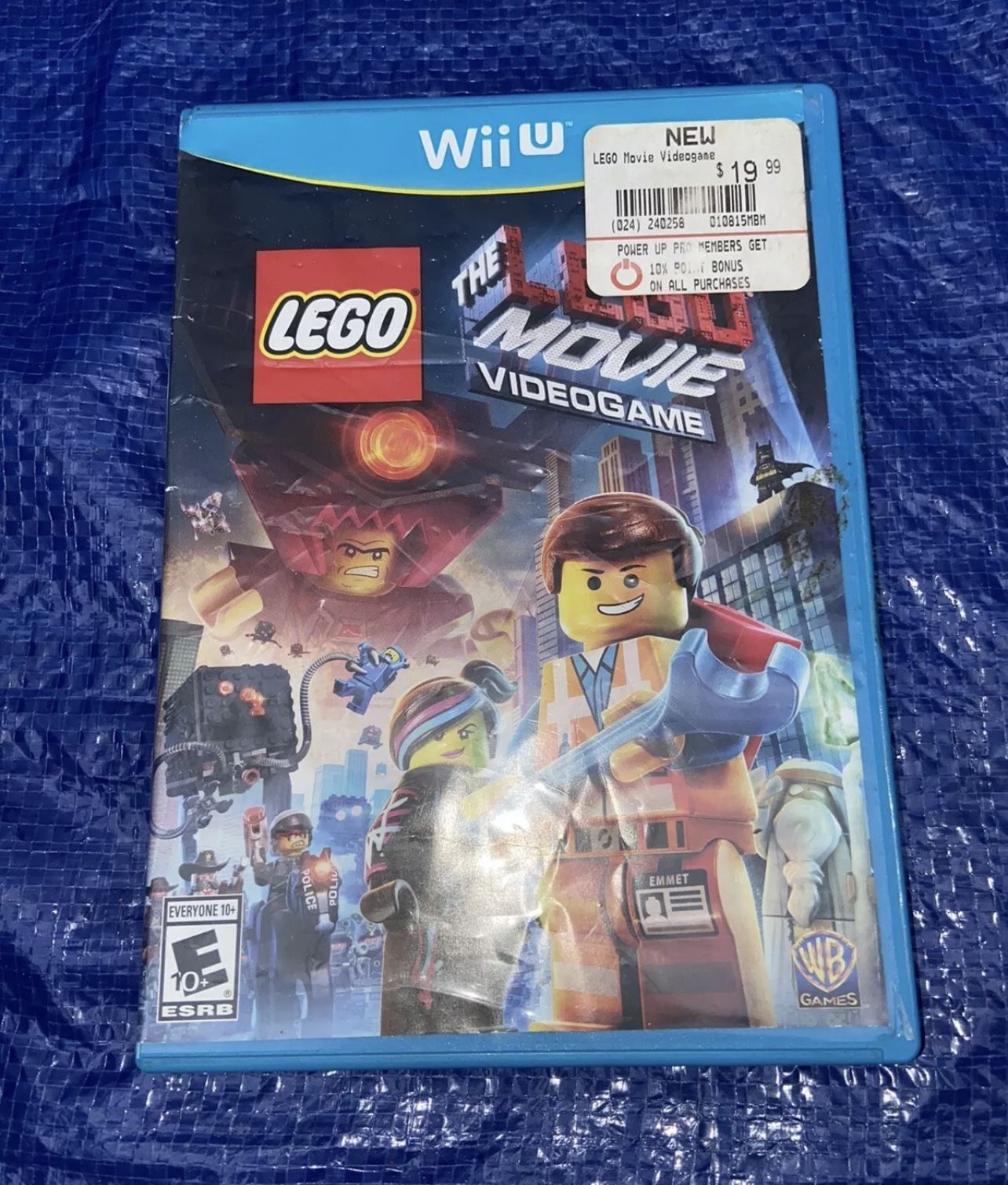 NINTENDO WII U GAME LEGO THE MOVIEGAME
