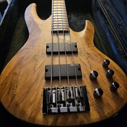 ESP LTD B-204SM Electric Bass Guitar Satin Natural