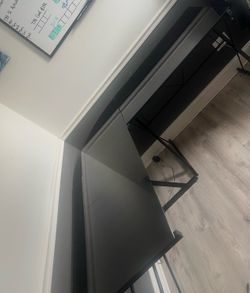 Large Black L-Shaped Corner Desk / Gaming Desk
