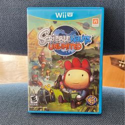 Wii U ScribbleNauts Unlimited game Nintendo