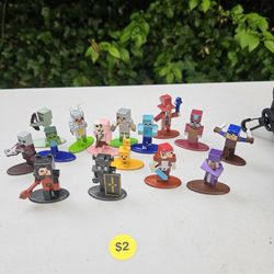 Minecraft Die Cast Figurines