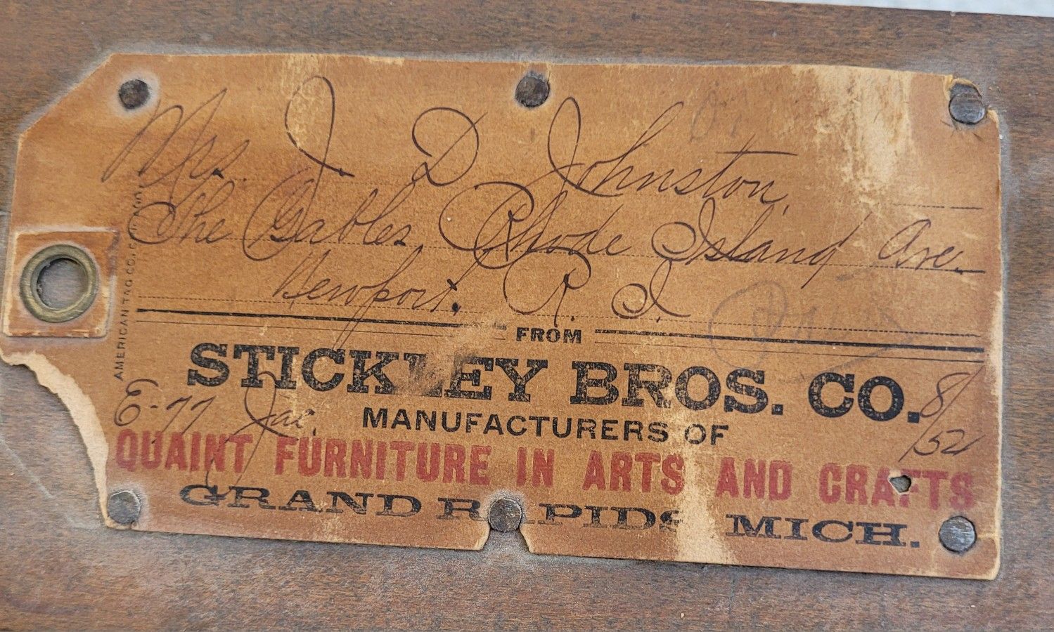 Stickley Bros Dining Set