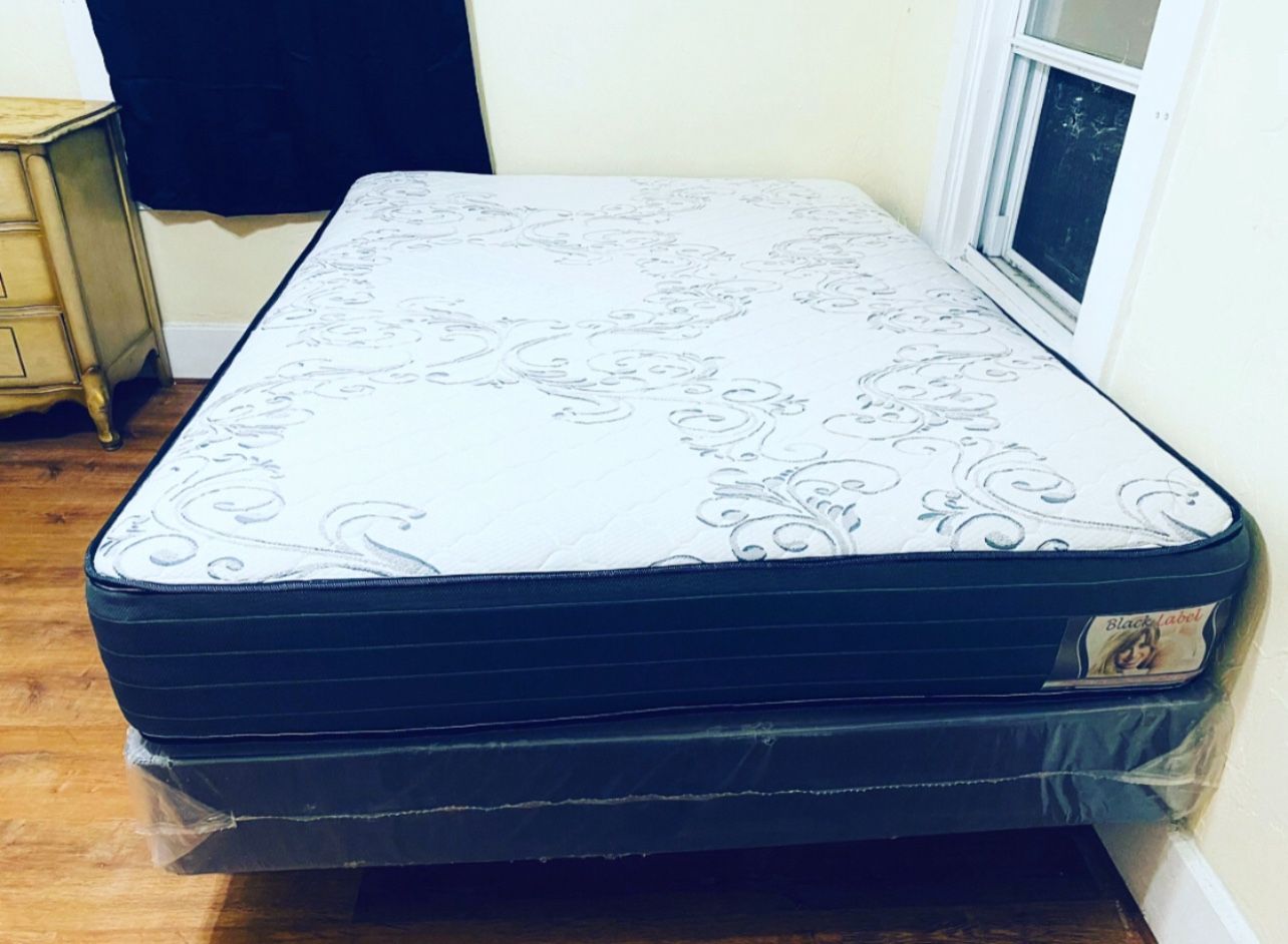 Set Queen size Mattress 12” thick Comfort+Quality pay on delivery