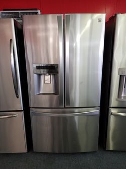Kenmore elite 31cu.ft French door refrigerator stainless 1 year warranty
