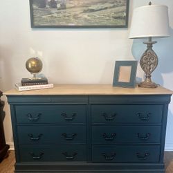 Beautiful Long Two-tone Dresser 
