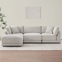 Costco Dayna 4-piece Fabric Modular Sectional $300/4pcs