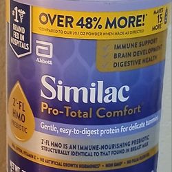Similac  Pro Total Comfort Baby Formula