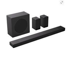 Hisense AX700 5.1.4 Channel Dolby Atmos Soundbar with Wireless Subwoofer & Rear Speakers, DTS:X Home Theater Audio System, Bluetooth, HDMI eARC, 4K HD