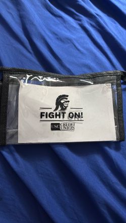 USC CLEAR coin purse