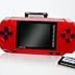 NEW-Red Handheld Game Console