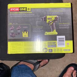 RYOBI ONE+ 18V Lithium-Ion Cordless 1/4 in. Impact Driver Kit with (2) 1.5 Ah Batteries, Charger, and Bag