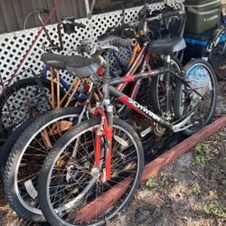 4 Bicycles. $10 Each. All For $30