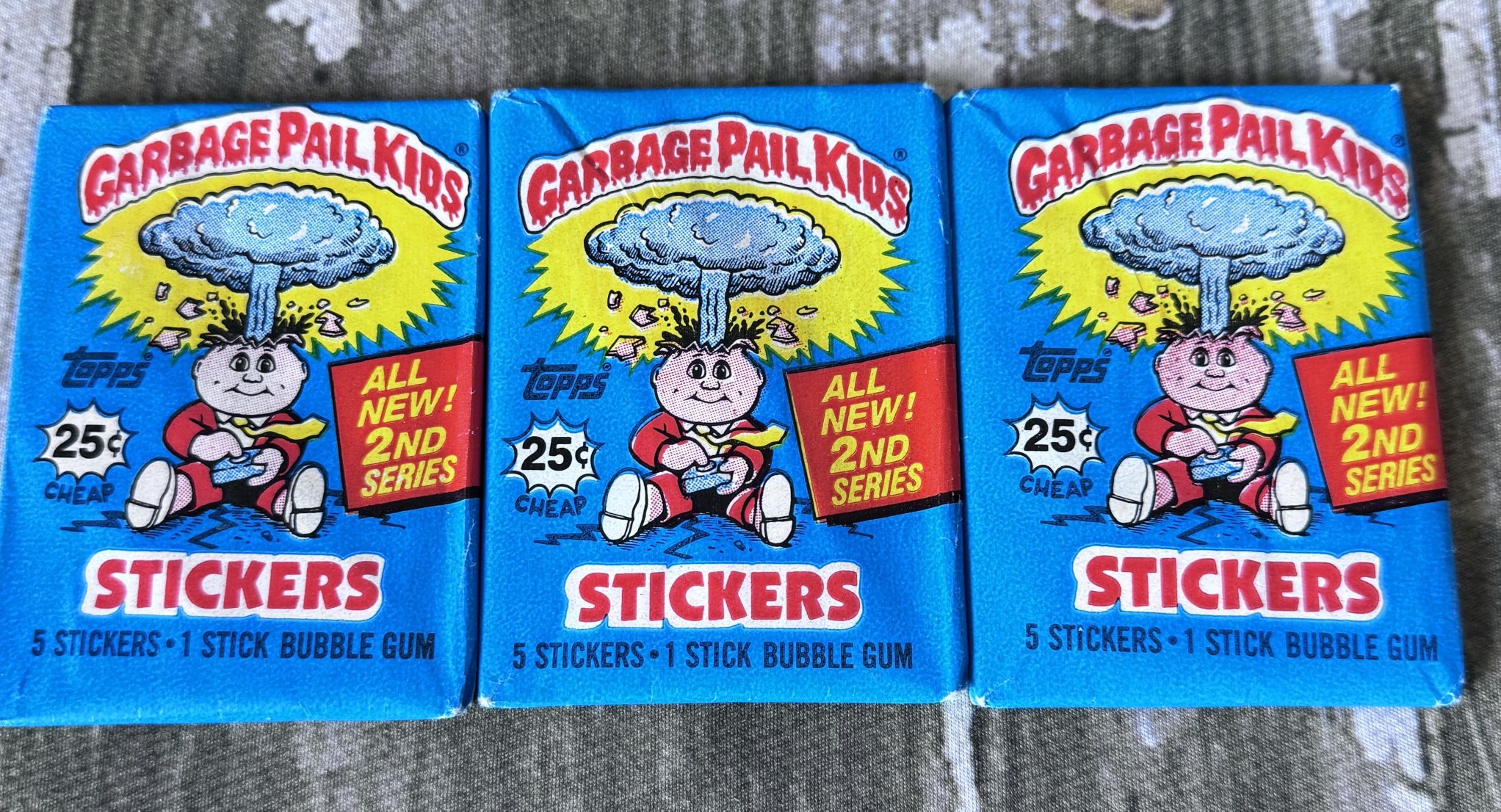 Garbage Pail Kids OS2 Second Series Sealed Wax Pack Topps 1985