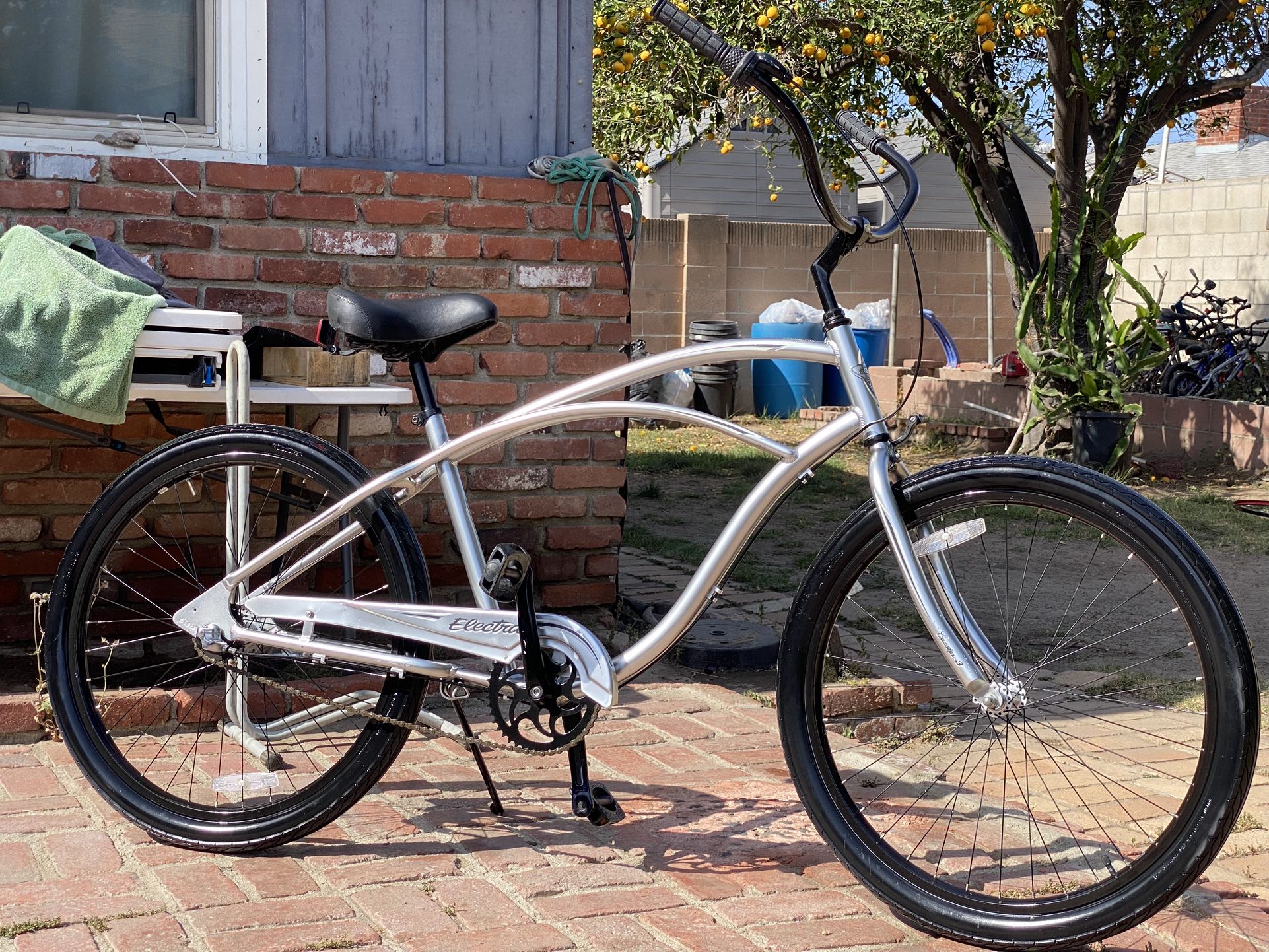 Aluminum Electra 3speed Tires:26 Ready To Ride Very Good Condition Super Light
