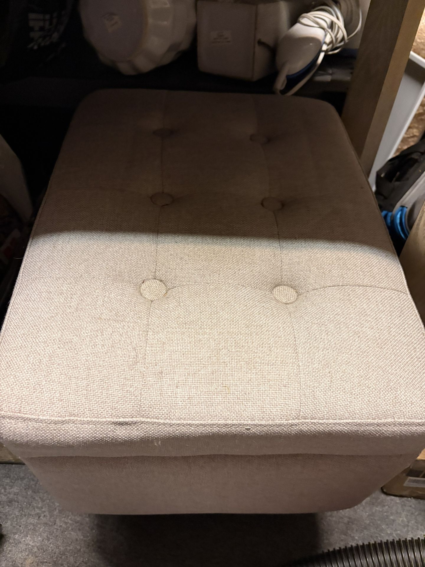 Free Storage Ottoman