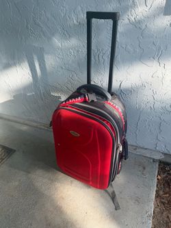 Williams Red Carry-On Rolling Luggage