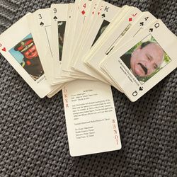 Anti Terrorist Educational Playing Cards
