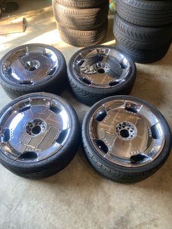 Chrome ICE Metal Wheels