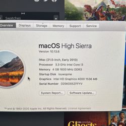 Apple iMac 4 GB 1600 MHz DDR3