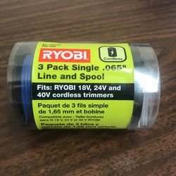 Ryobi Weed Eater Spools, New Never Opened