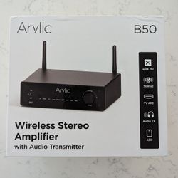 Acrylic Wireless Stereo Amplifier 