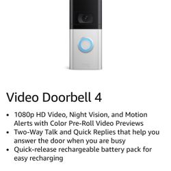 Ring Doorbell 4