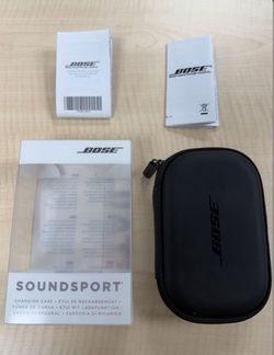 Bose SoundSport Wireless Charging Case Black