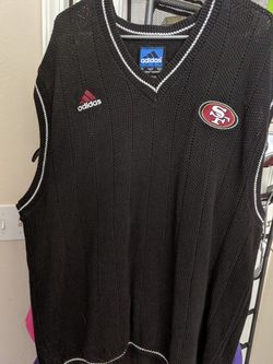 49ers Adidas L sweater vest