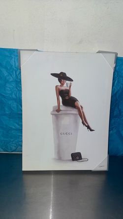 Gucci Fashion Wall Art Canvas Print