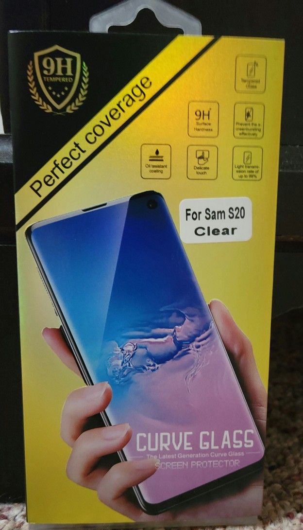 Samsung S20 tampered Glass Screen Cover