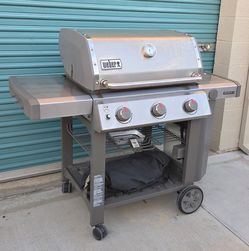 Weber Genesis 3 Burner Propane Gas Bbq Grill