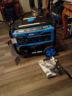 Dual Pulsar Generator Gas N.& Gasoline!