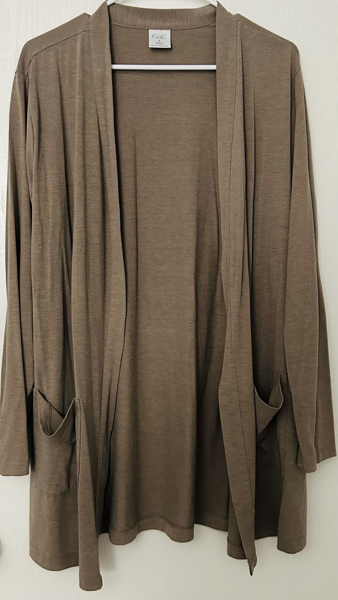 ✨Women’s, Cielo, Large, Cardigan, Brown