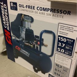 Brand New 8gal Campbell Air Compressor  