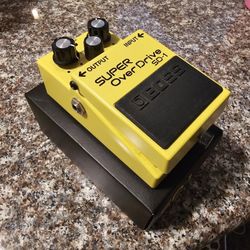 Boss SD-1 guitar Effects Pedal
