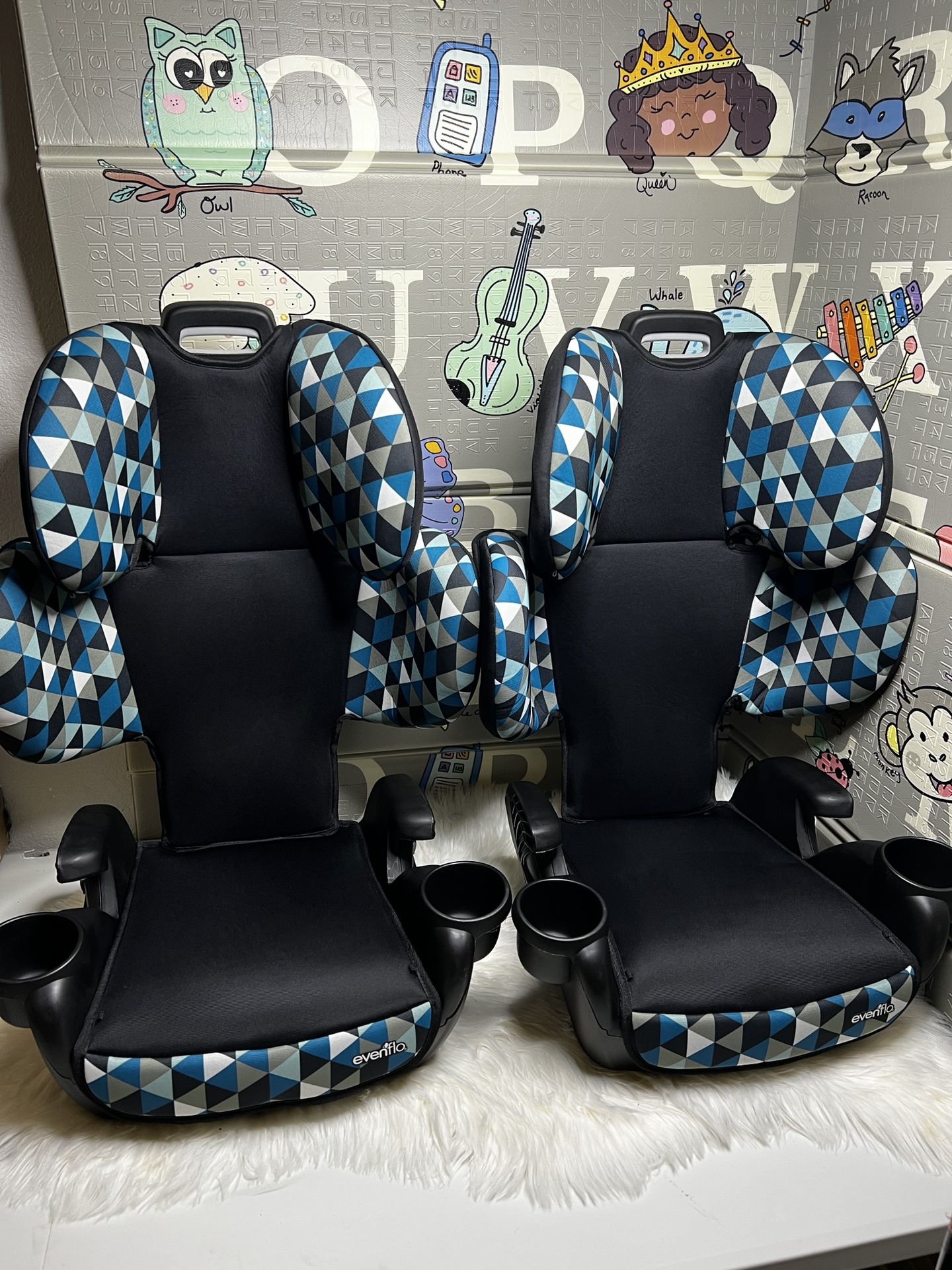 2 Evenflo GoTime Sport Booster Car Seat