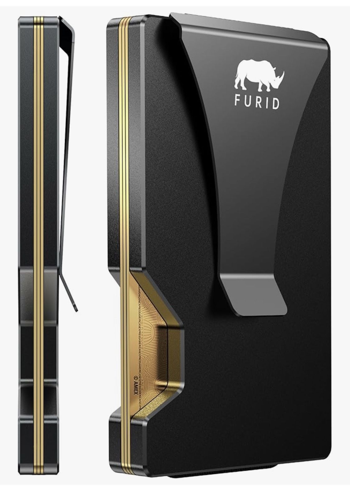 Slim Metal Card Wallet for Men – RFID Blocking