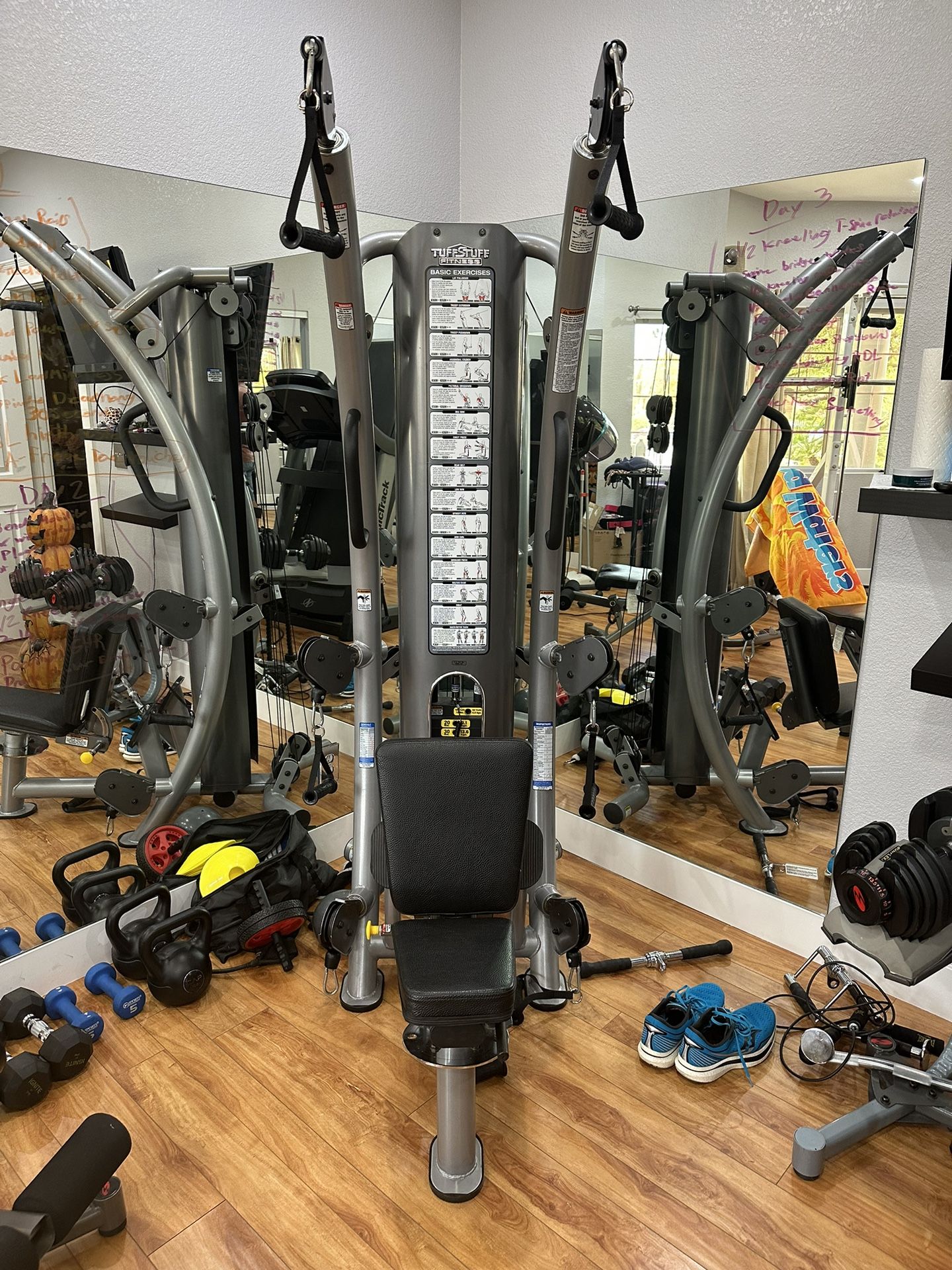 Cable Machine Tuff Stuff SIX-PAK TRAINER