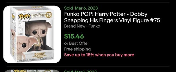 POP! Harry Potter - Dobby  Thumbnail