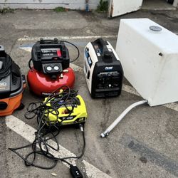 Equipment for car wash setup 