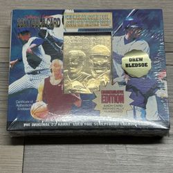 Drew Bledsoe Gold Foil Card