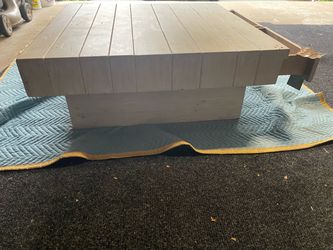 White wash coffee Table