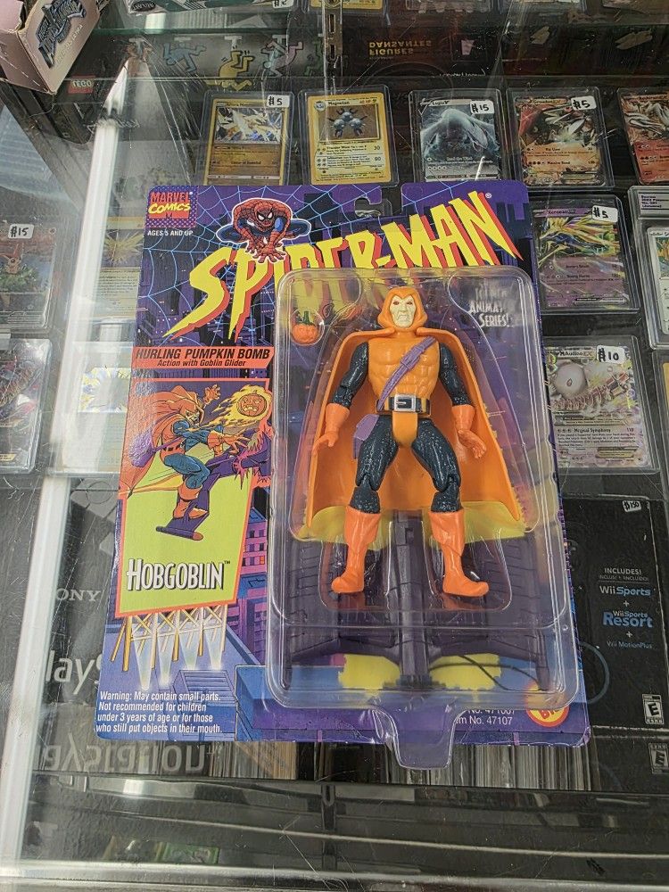 Vintage Marvel Spider-Man HOBGOBLIN 5” Action Figure 1994 Toy Biz New