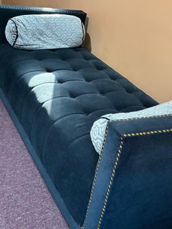 Sofa, 2 beds + mattresses, cabinet with mirror, shoe rack