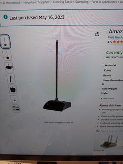 Standing Pivoting Upright Dust Pan (New In Box)