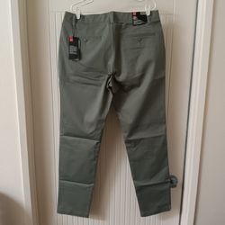 Under Armour UA Men's Showdown Chino Tapered Golf Pants - Olive Green 38/34