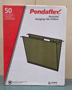Pendaflex Letter Size Hanging Folders, 50 ct